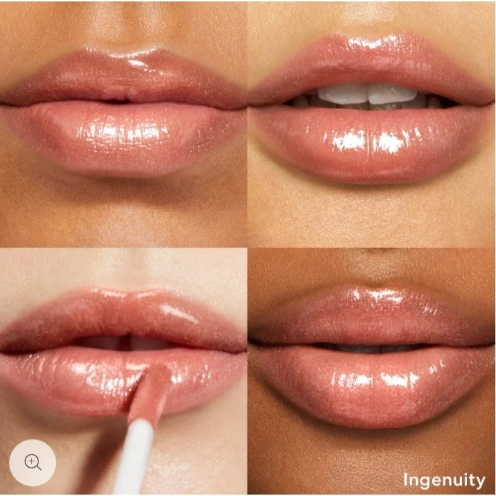 bareMinerals Mineralist Lip Gloss Balm Ingenuity Dusty Rose Shimmer Vegan 4ml